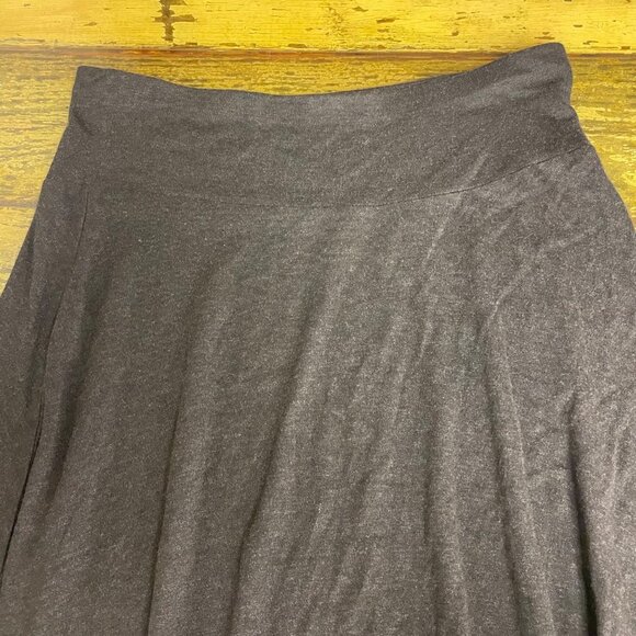 Eileen Fisher Pull On A-Line Casual Skirt Unlined Heathered Brown Sz XS - Picture 3 of 4